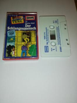 TKKG Folge 14 Der Schlangenmensch ZDF Logo Weiß Blau 515731.5 Europa(Großes Fenster)
